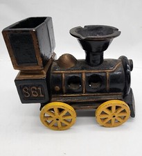 Vtg Cast Iron Train Engine 921