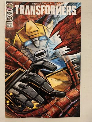 Transformers #40 Cover B Brokenshire IDW Comics 2022 NM+