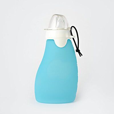 The Original Squeeze Reusable and Refillable 6 Oz BlueCamo Silicone Squeeze