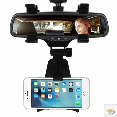 1x Universal Coche Espejo Retrovisor Mount Holder Soporte Cuna Para Teléfono Celular GPS BR 1x Universal Coche Espejo Retrovisor Mount Holder Soporte Cuna Para Teléfono Celular GPS BR