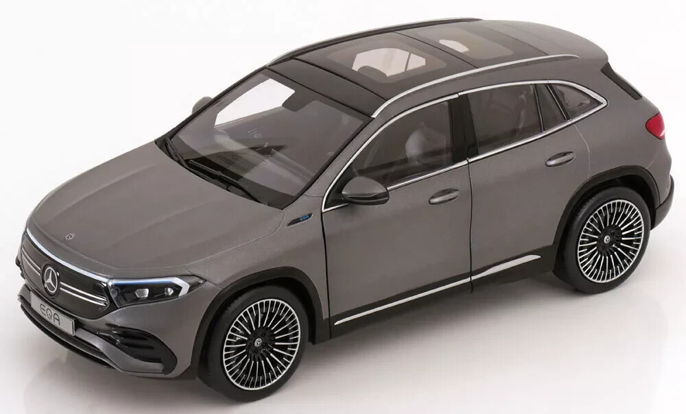 メルセデス・ベンツ EQA (H243) マウンテングレーマグノ 1/18 1:18 NZG Mercedes Benz Eqa (H243) 2021 Mountain Magno Grey
