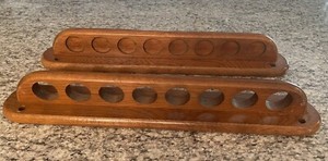 8-cue Wall Rack Oak