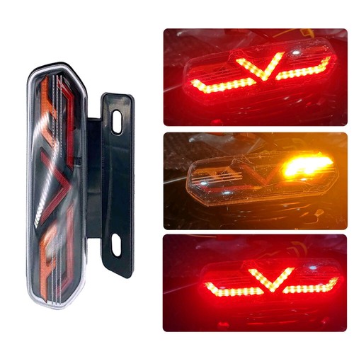 Motorcycle Rear Light LED Brake Light Tail Light Stop Turn Signal Indicator Lamp - Picture 4 of 12