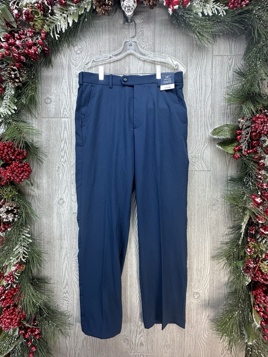George Men Pants Size 32x30 Mens NEW With Tags Career Dress Slack