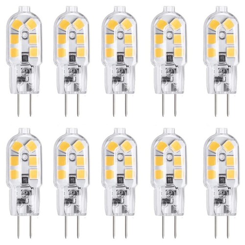 20W Halogen Bulbs Replacement G4 Base 12 Volt G4 LED Bulbs Pack of 10 - Picture 4 of 9