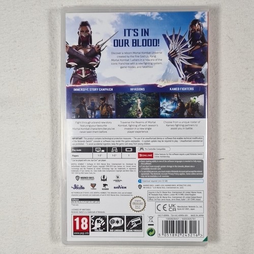 Mortal Kombat 1 (Nintendo Switch, 2023) NEW & SEALED - Picture 4 of 7