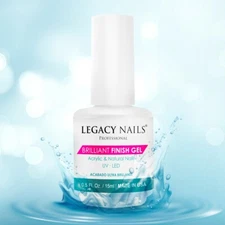 Legacy Nail BRILLIANT FINISH for Natural&Acrylic Nails (Acabado Brillante) 0.5oz