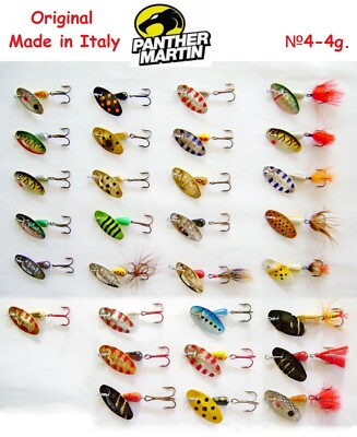 Panther Martin 4g. Angeln,Spinner,Blinker Köder,Forelle,Hechte,Barsch,Trout