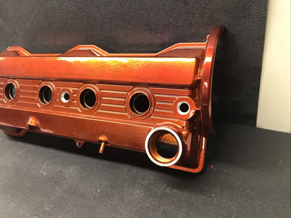 丰田卡罗拉 Corona Celica 4AFE 粉末涂层阀盖,Geo Prizm 红色 — 第 2/4 张图片