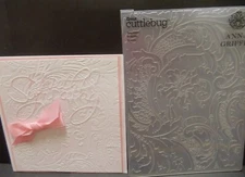 Cuttlebug 5 x 7 WOW BAROQUE LARGE ELEGANT SWIRLS & FLORAL prettiest EVER