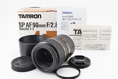 TAMRON SP AF 90mm F2.8 Di MACRO 272E Lens for Canon EOS EF Mount w/ Box [N  Mint] | eBay