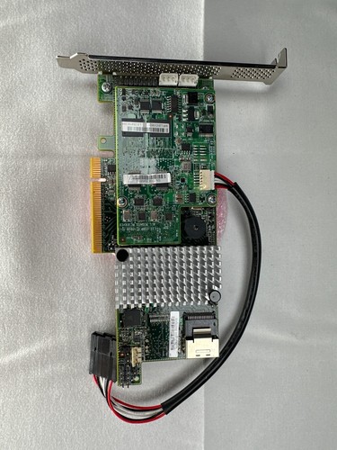 LSI 9271-4i RAID Card L3-25413-07C w/ CVM01 CacheVault Full Height Bracket - Picture 6 of 9