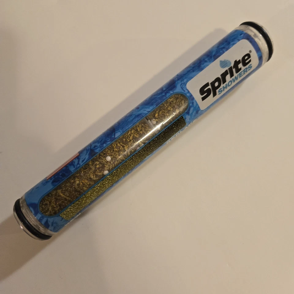 Cartucho de repuesto de filtro de ducha portátil Sprite HHC azul paquete individual Foto 2 de 4