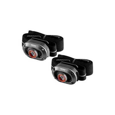 NEBO MYCRO 250 Rechargeable Headlamp Cap Light, (2-PACK) #NEB-HLP-1010