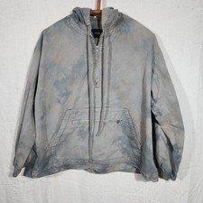 STAMPD 1/4 Zip Hooded Pullover Jacket - Size ...