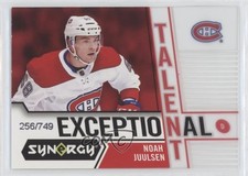 2018-19 Upper Deck Synergy Exceptional Talent 256/749 Noah Juulsen #ET-35 0y3