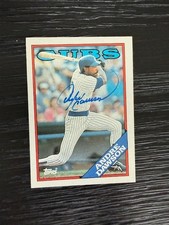 Cubs Andre Dawson Signed 1988 Topps AUTO