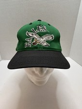 Philadelphia Eagles Drew Pearson Kelly Green NFL Snapback Hat vintage 1990 s