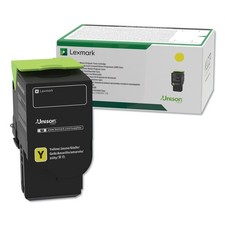 Lexmark C2310Y0 Yellow Return Program Cartridge Toner, standard yield
