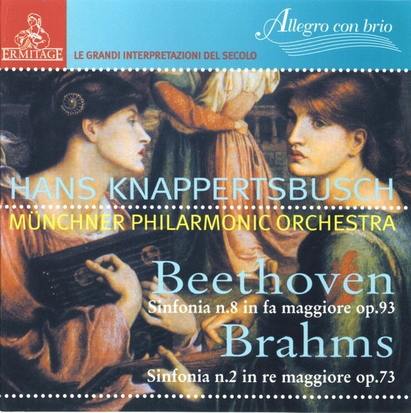 Hans Knappertsbusch Beethoven Symphony no. 8 Brahms Symphony no. 2 Ermitage CD