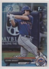 2017 Bowman Draft Chrome Sky Blue Refractor 170/399 Quinn Brodey #BDC-24 0l2