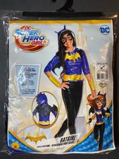 DC Super Hero Girls BATGIRL Halloween Costume Child Large 12-14 Rubie s NEW