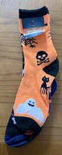 Happy Halloween 3 Pair Of Halloween Crew Socks Size 10-13 New With Tags