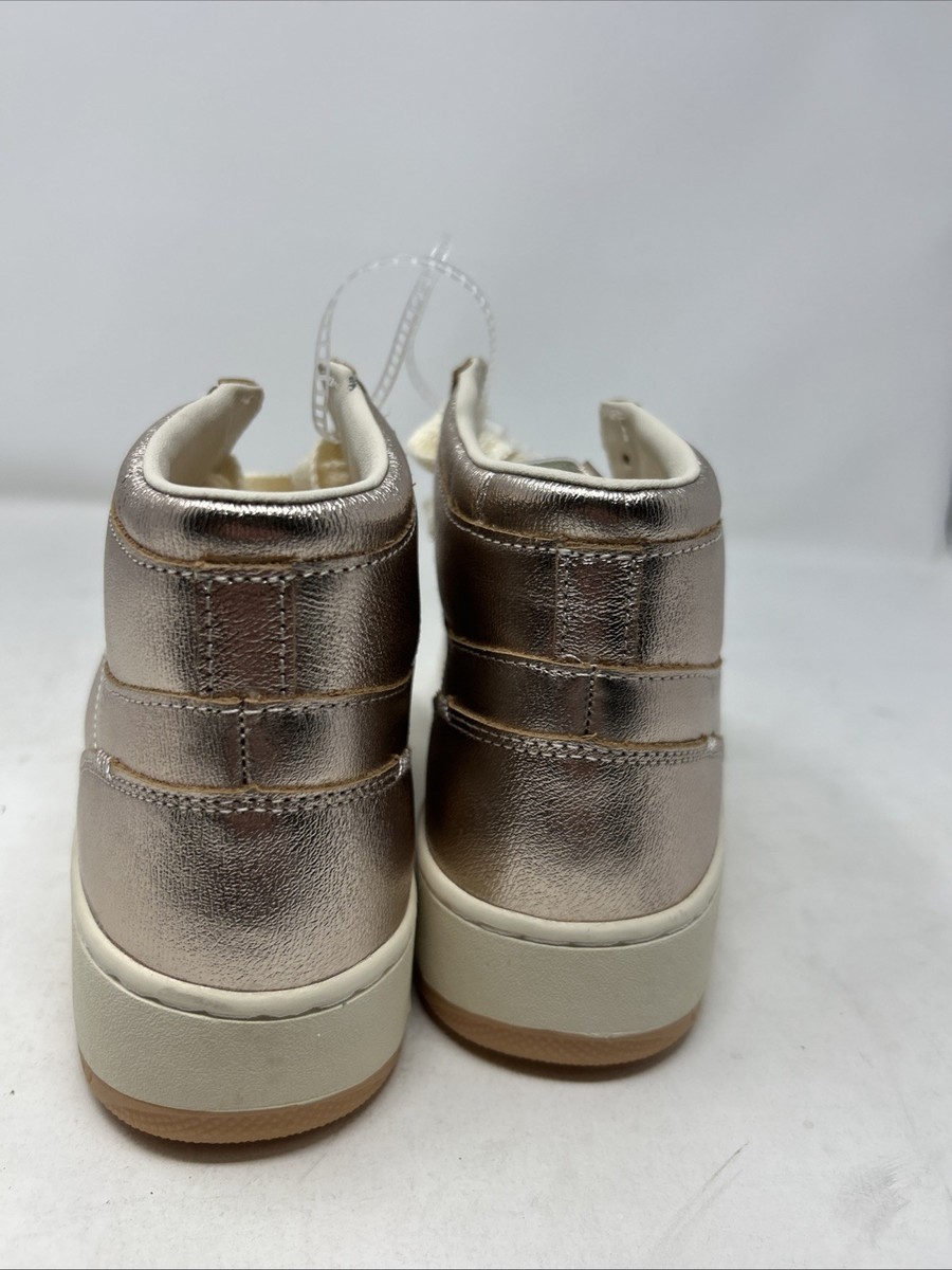 Skechers Court & Classics SKX High Tops Metallic Silver Women's