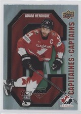 2021-22 Upper Deck Tim Hortons Team Canada Captains Adam Henrique #CC-1 0bg9
