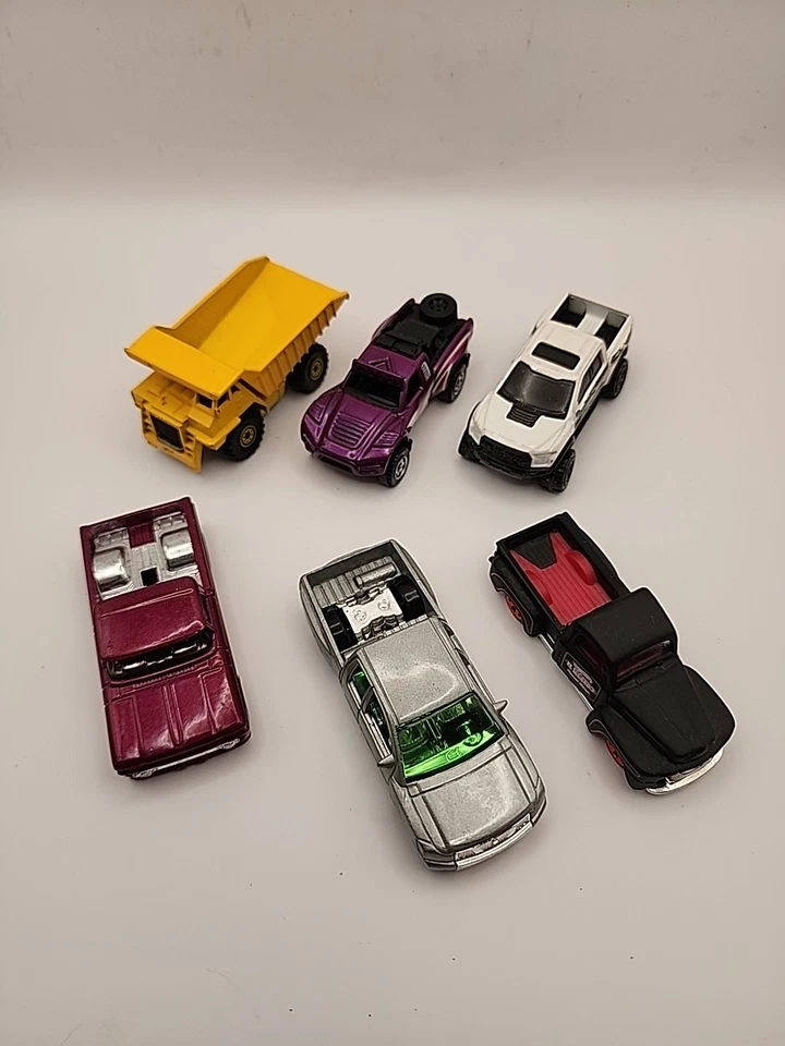 Lote de camionetas Hot Wheels camioneta pickup trofeo camión volquete aspecto Foto 2 de 4