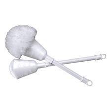 TOUGH GUY 2U289 PK 5 Toilet Brush,14 in L,White 2U289