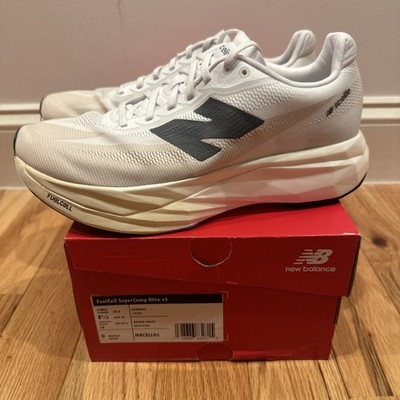 Size 8.5 - New Balance FuelCell SuperComp Elite v5 White Brown