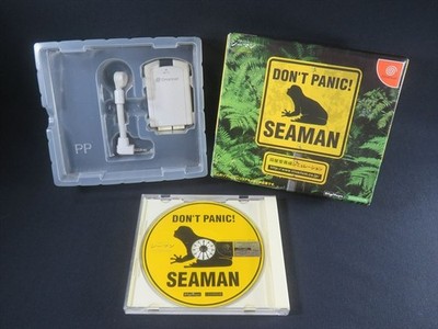 Seaman SEGA Dreamcast Mikrofon Gerät DC Japan Japanisch Spiel getestet JPN JP