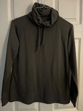 32 Degrees Heat Olive Green Long Sleeve Pullover Turtleneck Top  Womens XS