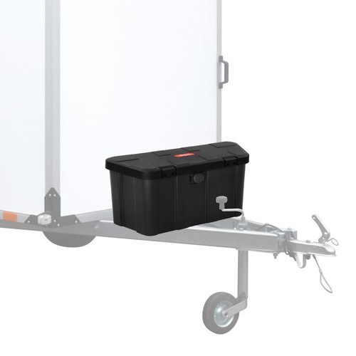 Anhänger Deichselbox Anhängerbox Staukiste schwarz 150 kg 45 l mit Zahlenschloss - Bild 4 von 6