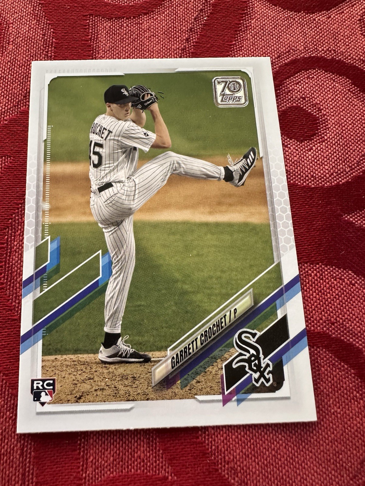 Garrett Crochet RC 2021 Topps Series 2 Image Variation SP #362 Rookie Card