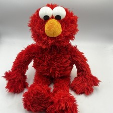 Vintage 2000s Talking Elmo Plush Sesame Street Fisher Price Works