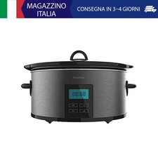 Cecotec Chup Chup Chup Pentola a cottura lenta da 5,5 litri, secchio ovale in ce