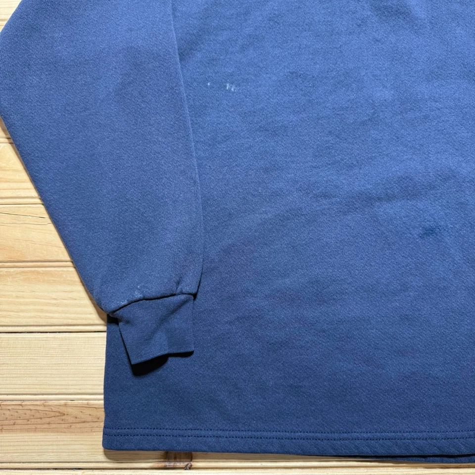 Sudadera Pullover Vintage Años 90 Lee 1/4 Cremallera Cuello Simulado Gateway Computers - Grande Foto 4 de 4