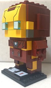 Lego Brick Headz Marvel IRON MAN 6 Building Toy 41590 BrickHeadz Box Manual 