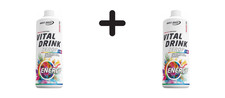 2 x Best Body Nutrition Vital Drink Zerop (1000ml) Energy (13,00 EUR/L)