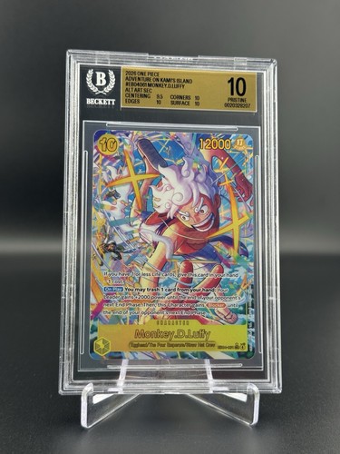 Monkey.D.Luffy (Alternate Art) graded BGS 10 for sale on eBay