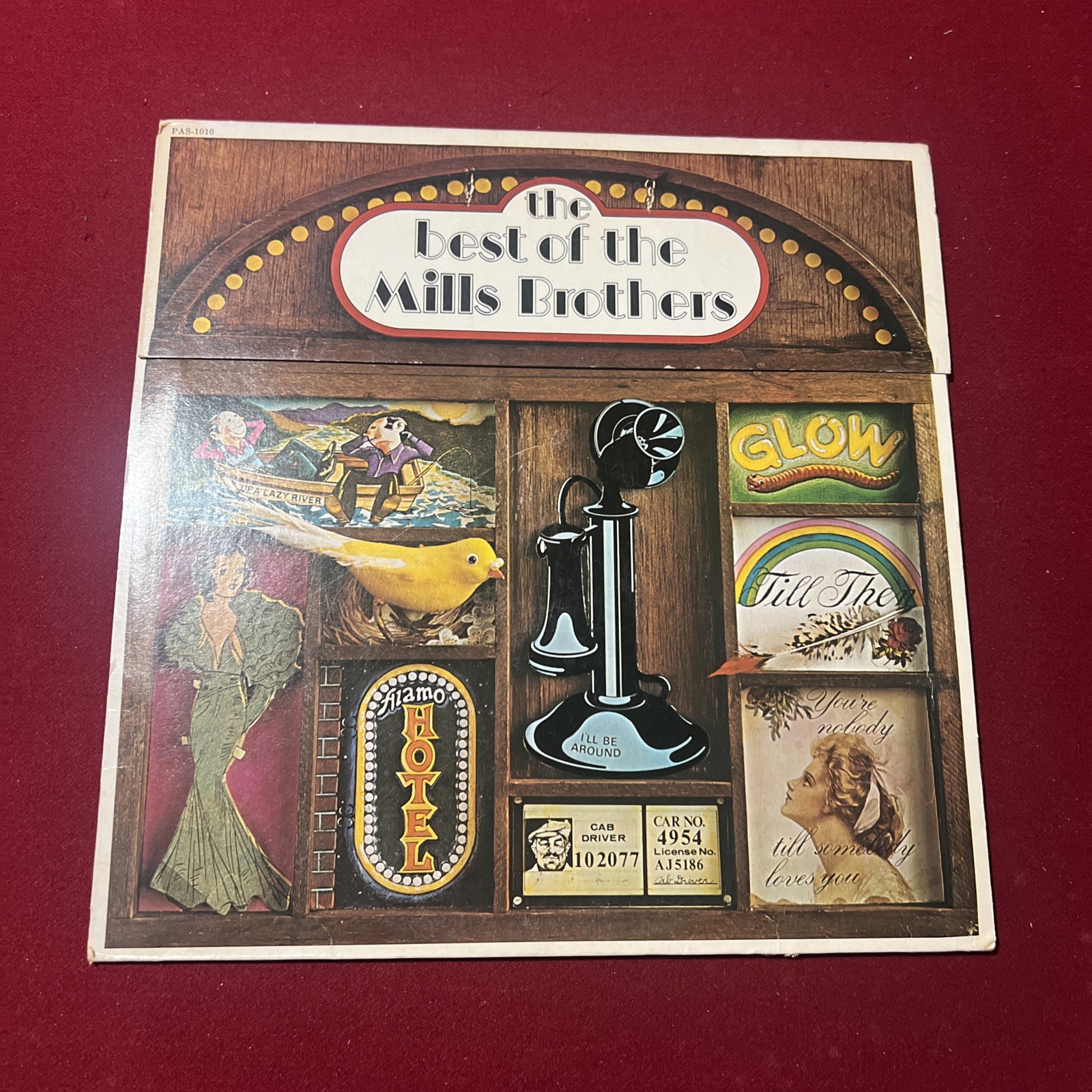 BEST OF THE MILLS BROTHERS – PARAMOUNT Records PAS- Used