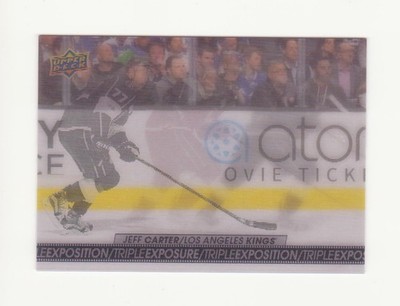 2017-18 Tim Hortons Jeff Carter Triple Exposure Insert # TE-11 (17-18)