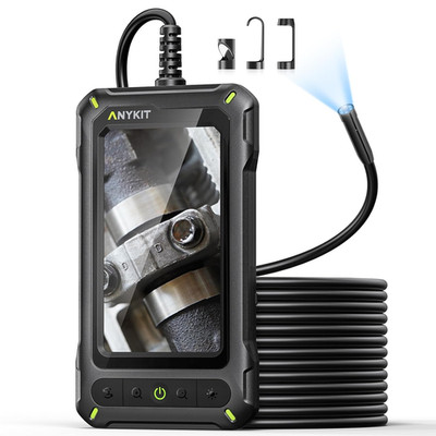 Anykit Endoscope Camera with Light, 1080P Industrial Endoscope Camera with 0.3 S
