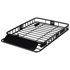 Roof Rack Cargo Basket 46"x36"x4.5"/ 51"x36"x5" Rooftop Cargo Carrier Heavy-Duty
