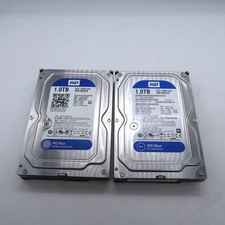 2x WD 1TB 3.5" Desktop Hard Disk Drive WD10EZEX 7200 RPM SATA 6Gb/s 64MB HDD HD