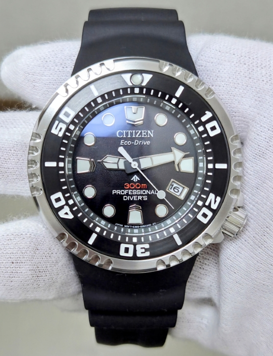 Citizen Promaster Professional Diver Black Dial Sapphire Men's Watch  BN1024-01E