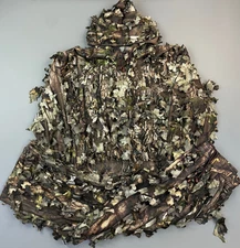 Master Sportsman Ghillie Suit Mens L/XL Camo 3D Leaf Hunting 2 Piece Set