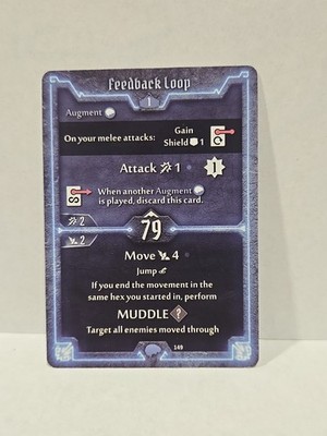 Gloomhaven Replacement Pieces Mindthief Ability Card Feedback Loop